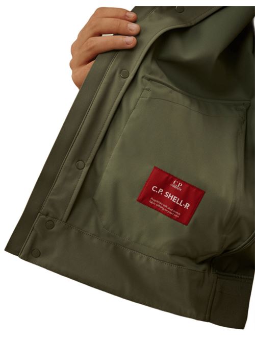 C.P SHELL- R HOODED LENS JACKET C.P. COMPANY | OW729A005968A668